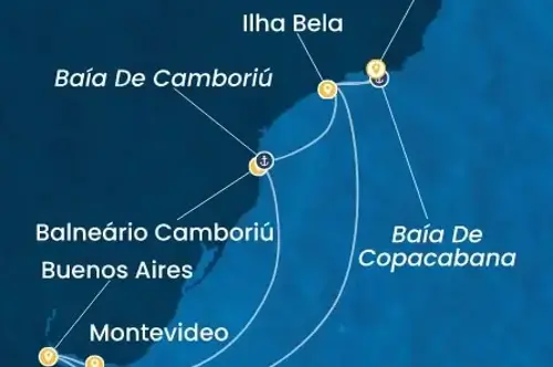 Cruise itinerary