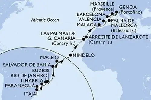 Plan rejsu