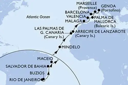 Plan rejsu