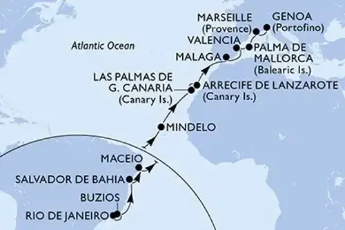 Plan rejsu
