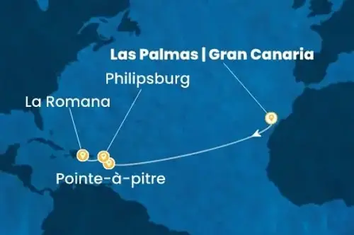 Cruise itinerary