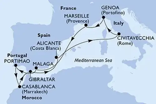 Plan rejsu