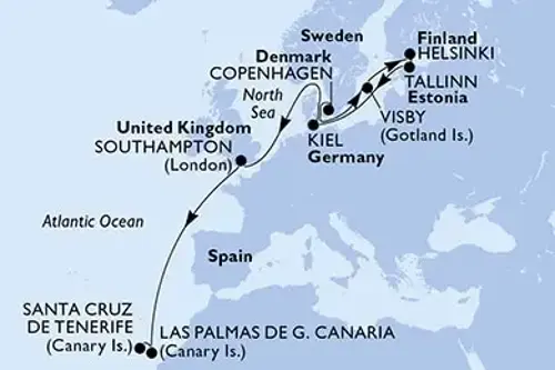 Plan rejsu