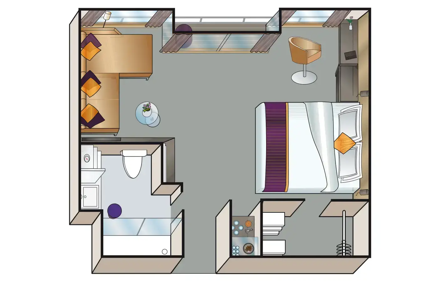 Lueftner_Cruises_Amadeus_AMADEUS_Provence_Cabin_Layout_Suite.webp