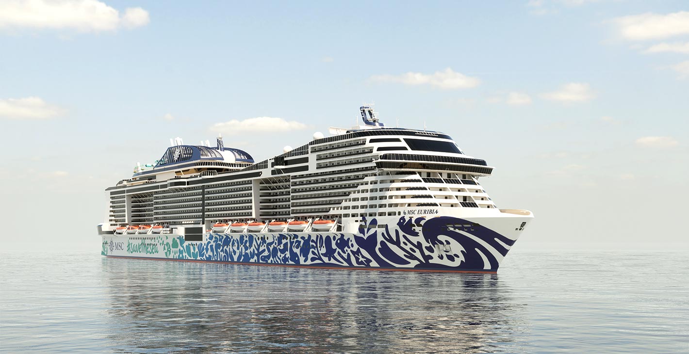 Open sales of cruises on MSC Euribia!