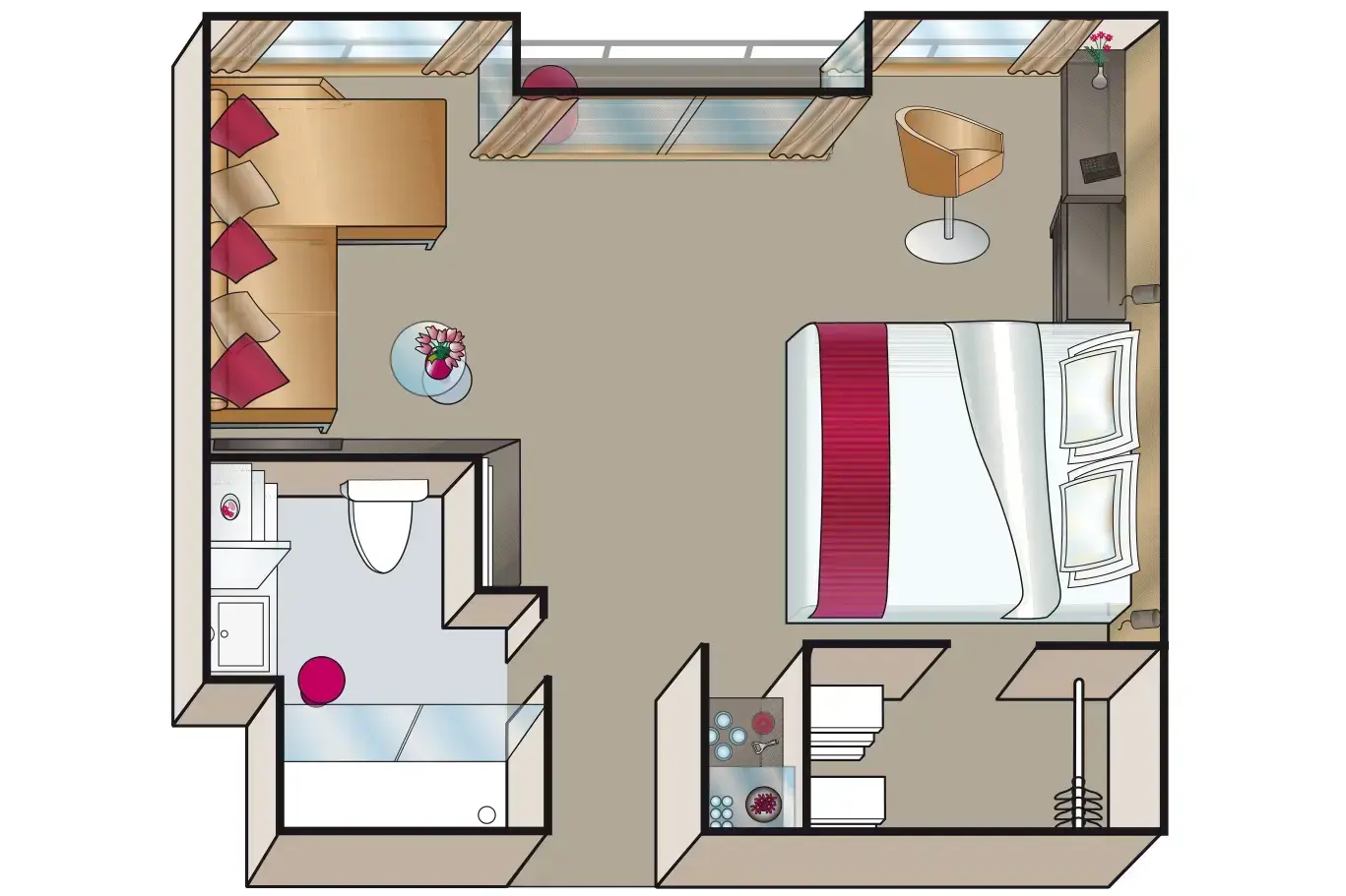 Lueftner_Cruises_Amadeus_AMADEUS_Silver_II_Cabin_Layout_Suite.webp