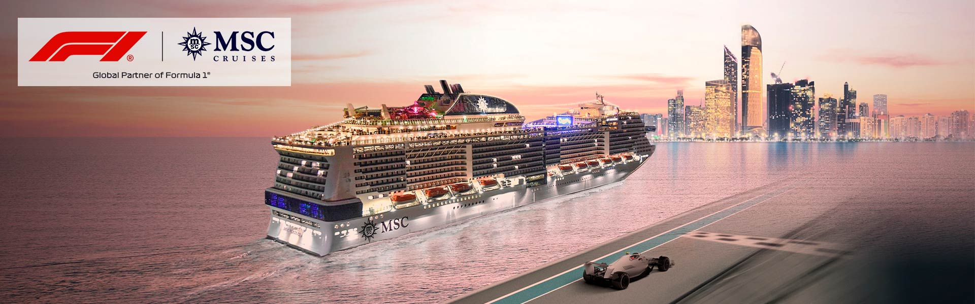 MSC Cruises є офіційним партнером Formula -1 у 2023 році
