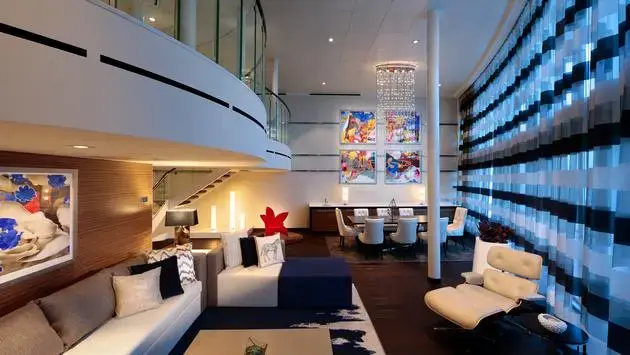 Самые роскошные каюты круизных лайнеров в мире