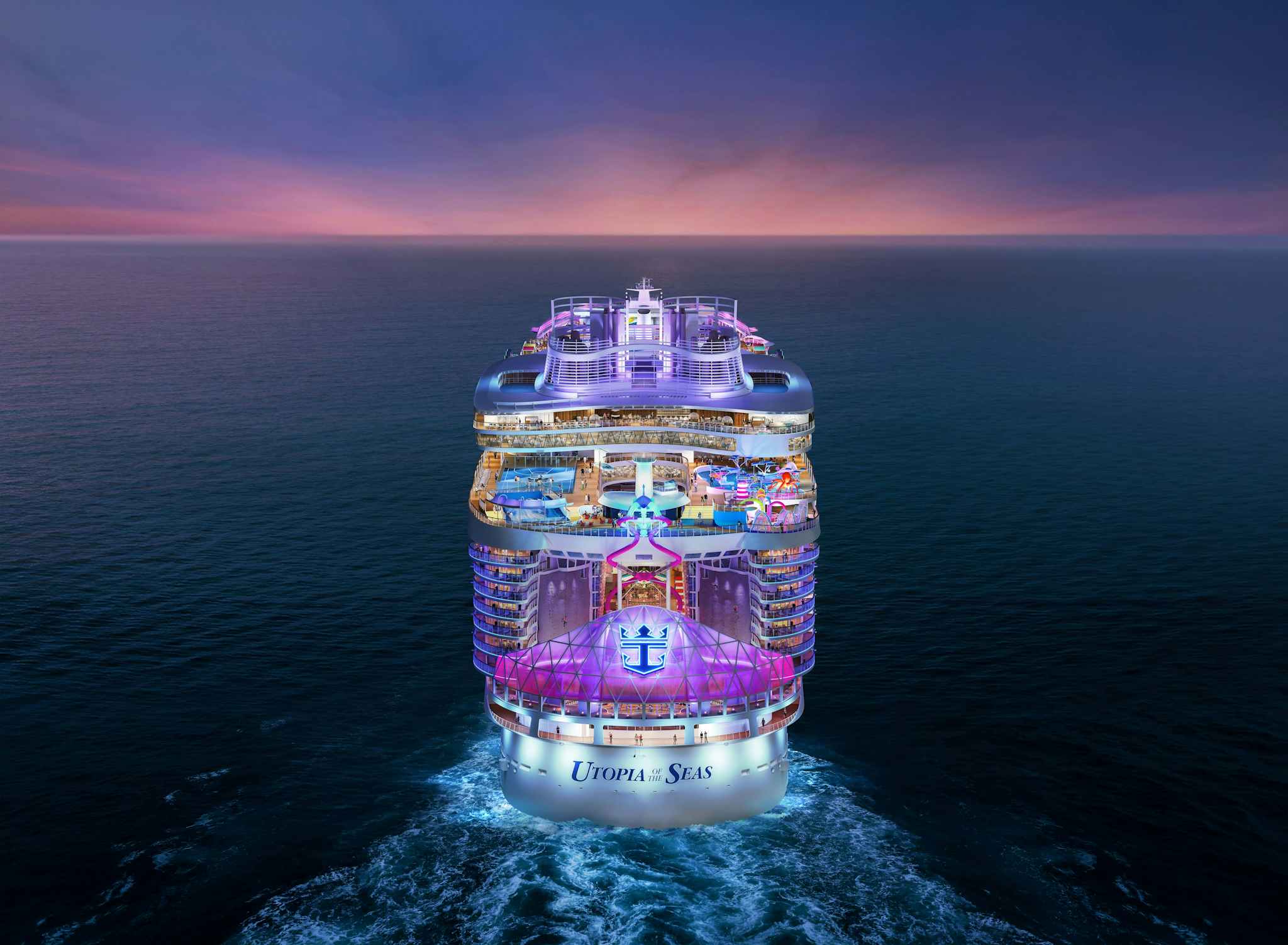 Дебют Utopia of the Seas — нового лайнера Royal Caribbean